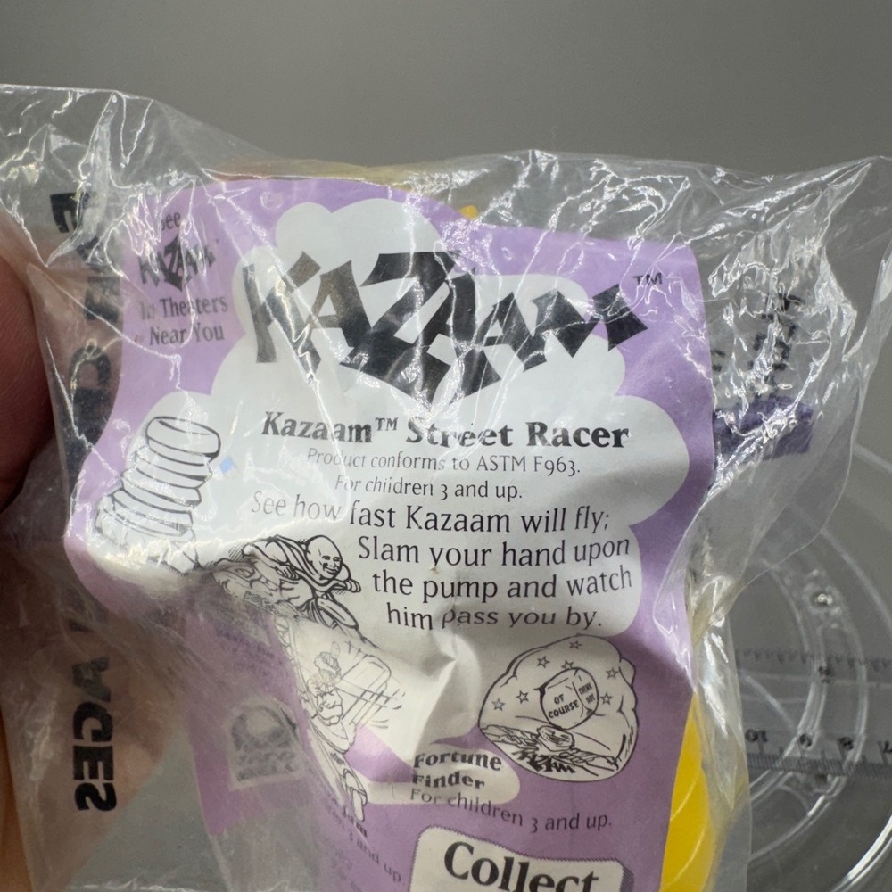 Taco Bell Kazaam Street Racer Shaq Toy New 1996 Vintage Movie Promo Collectible